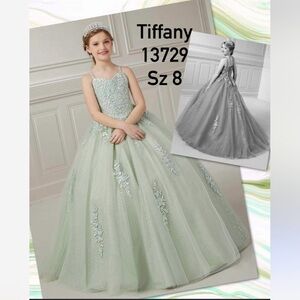 Tiffany girls size 8
Corset
No alterations
Color:Meadow